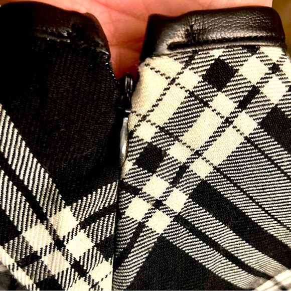 Vintage 90’s - Lane Bryant/Venezia Black & White plaid Mini Skirt - Picture 5 of 5